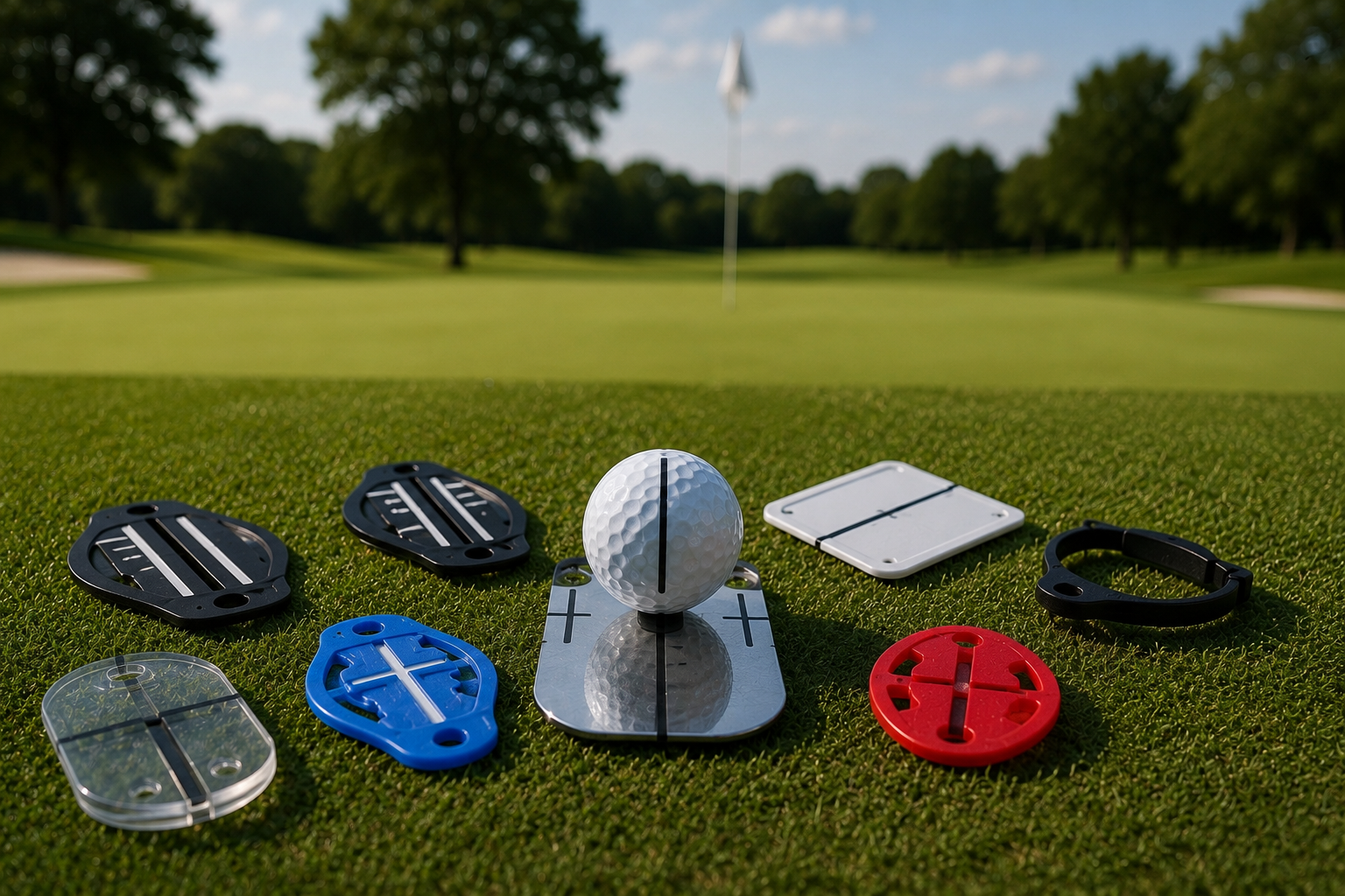 Golf Ball Alignment Tools
