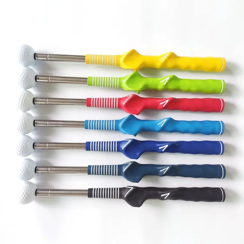 Telescopic Golf Swing Trainer Stick for Tempo & Swing Plane