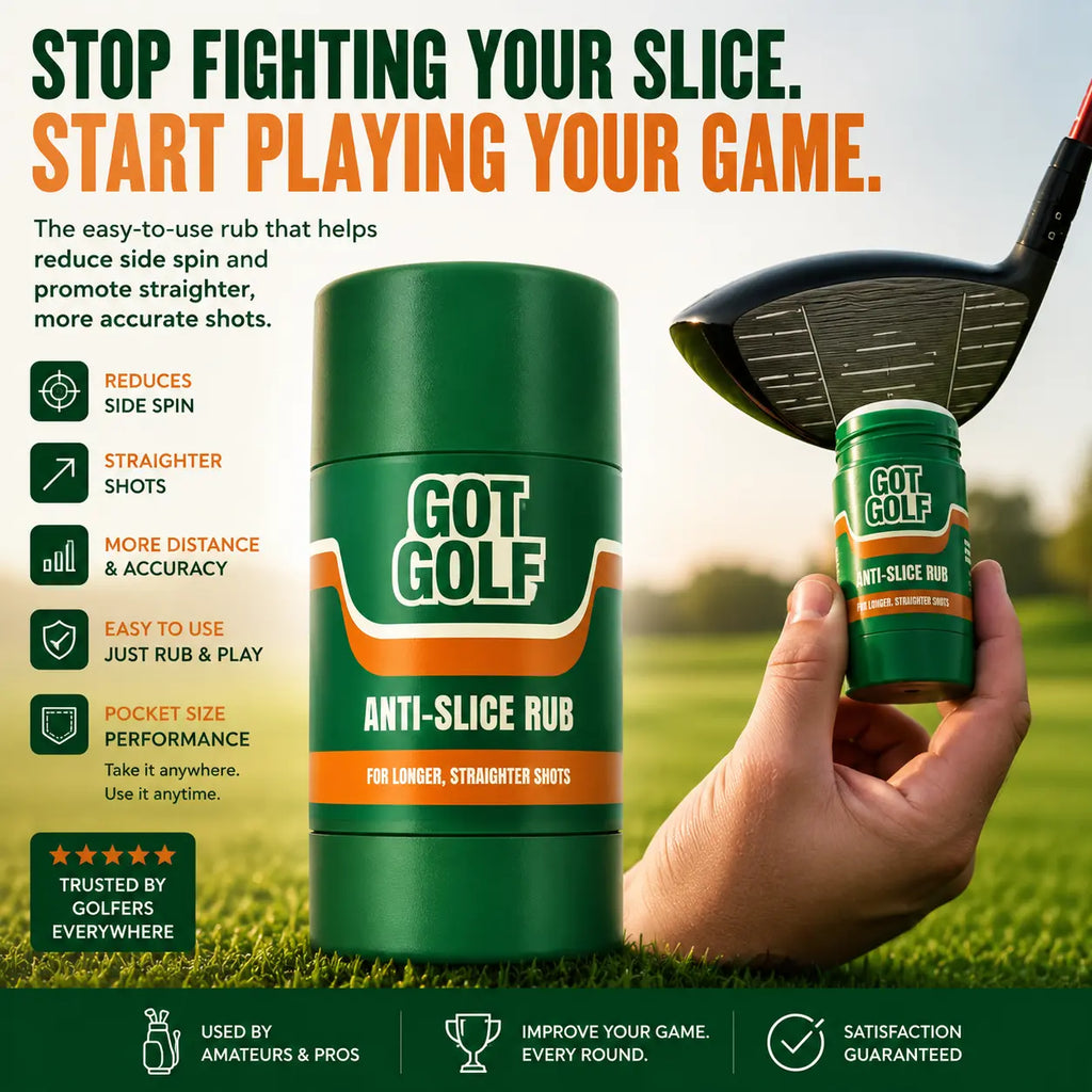 Got Golf Anti-Slice Rub – Reduce Spin & Hit Straighter