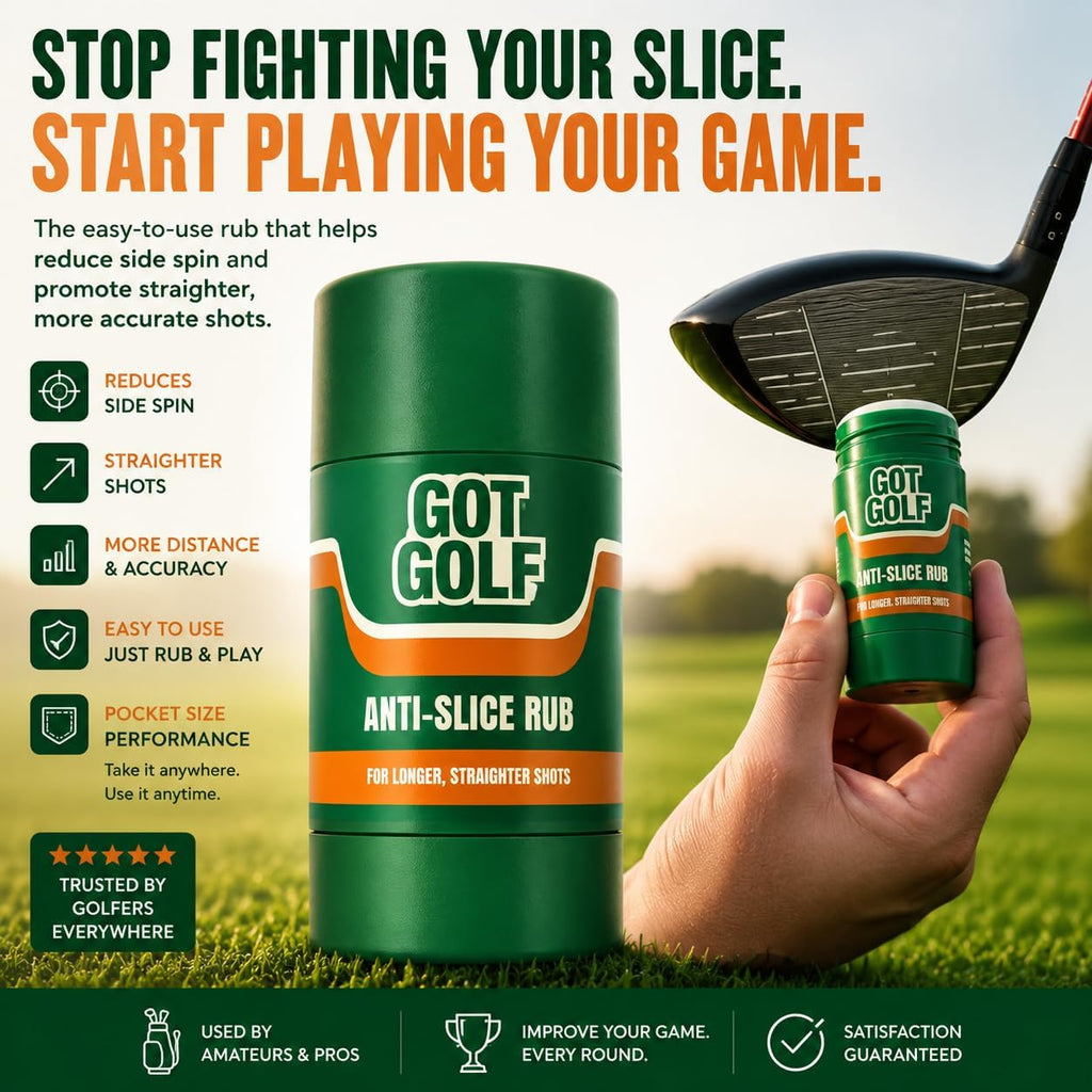 Anti-Slice Golf Rub – Reduce Spin & Hit Straighter Drives Instantly