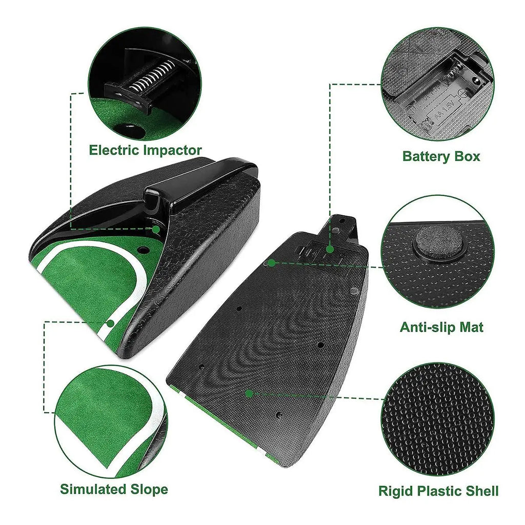 Automatic Golf Putting Returner for Home Practice