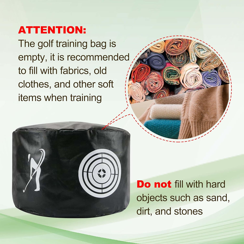 Golf Impact Smash Bag – Golf Swing Training Aid for Better Ball Striking
