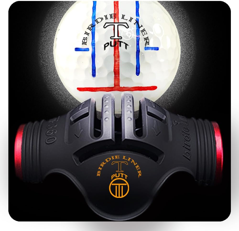 360° Golf Ball Alignment Marker Tool Kit
