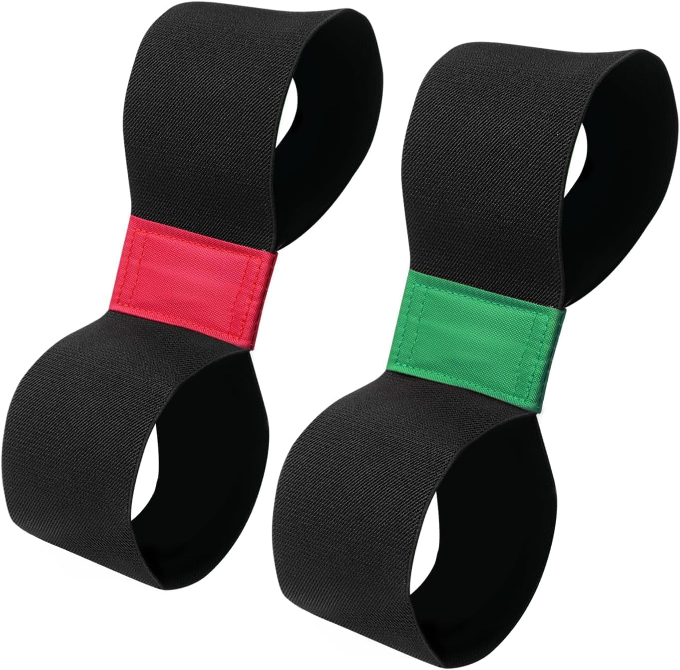 Golf Swing Trainer Aid 2Pcs – Portable Golf Training Aid for Beginners, Swing Correcting Arm Band to Improve Golf Swing Mechanics, Durable & Lightweight Design for Indoor & Outdoor Use - Green&Red