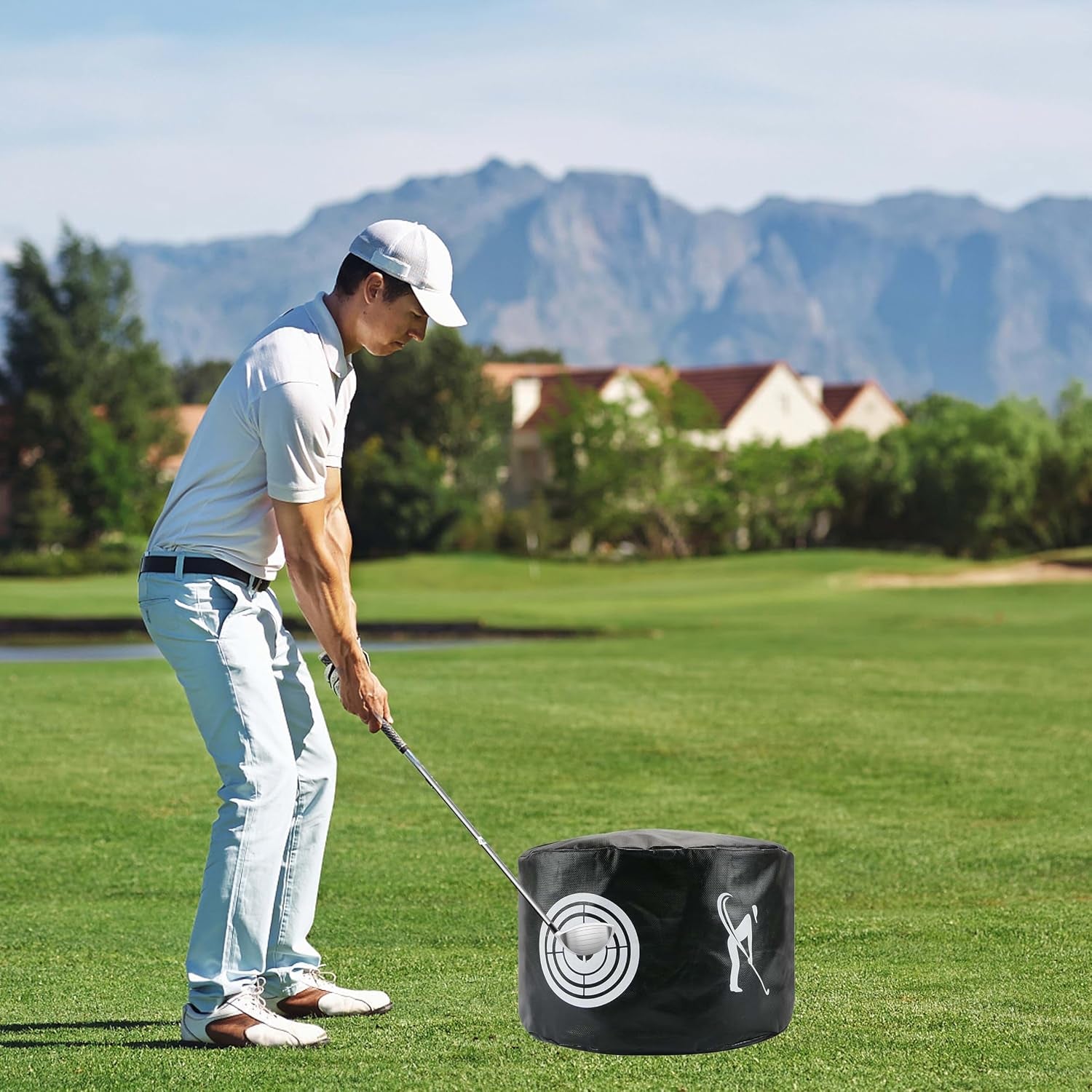 Golf Impact Smash Bag – Golf Swing Training Aid for Better Ball Striking