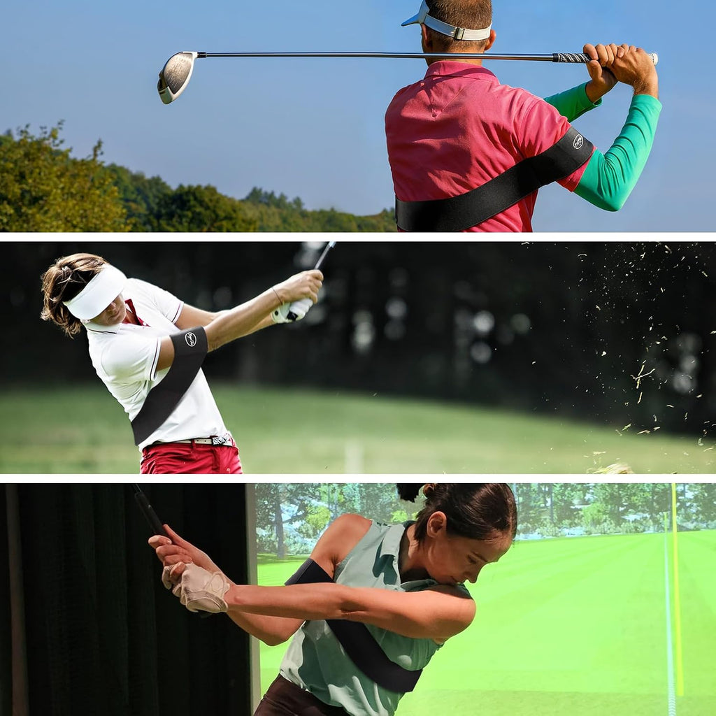 Golf Swing Arm Band Trainer for Better Connection