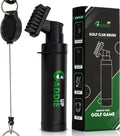 Golf Club Cleaning Brush with Water Spray & Groove Cleaner