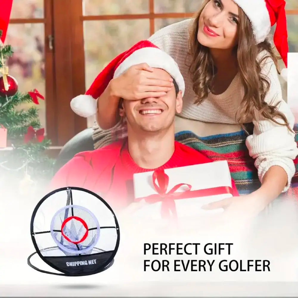 Portable Folding Golf Practice Net, Golf Hitting Net, Golf Practice Equipment, Convenient Golf Training Aid, Golf Training Tool, Golf Training Accessory, for Improve Hitting Skill, Golfers