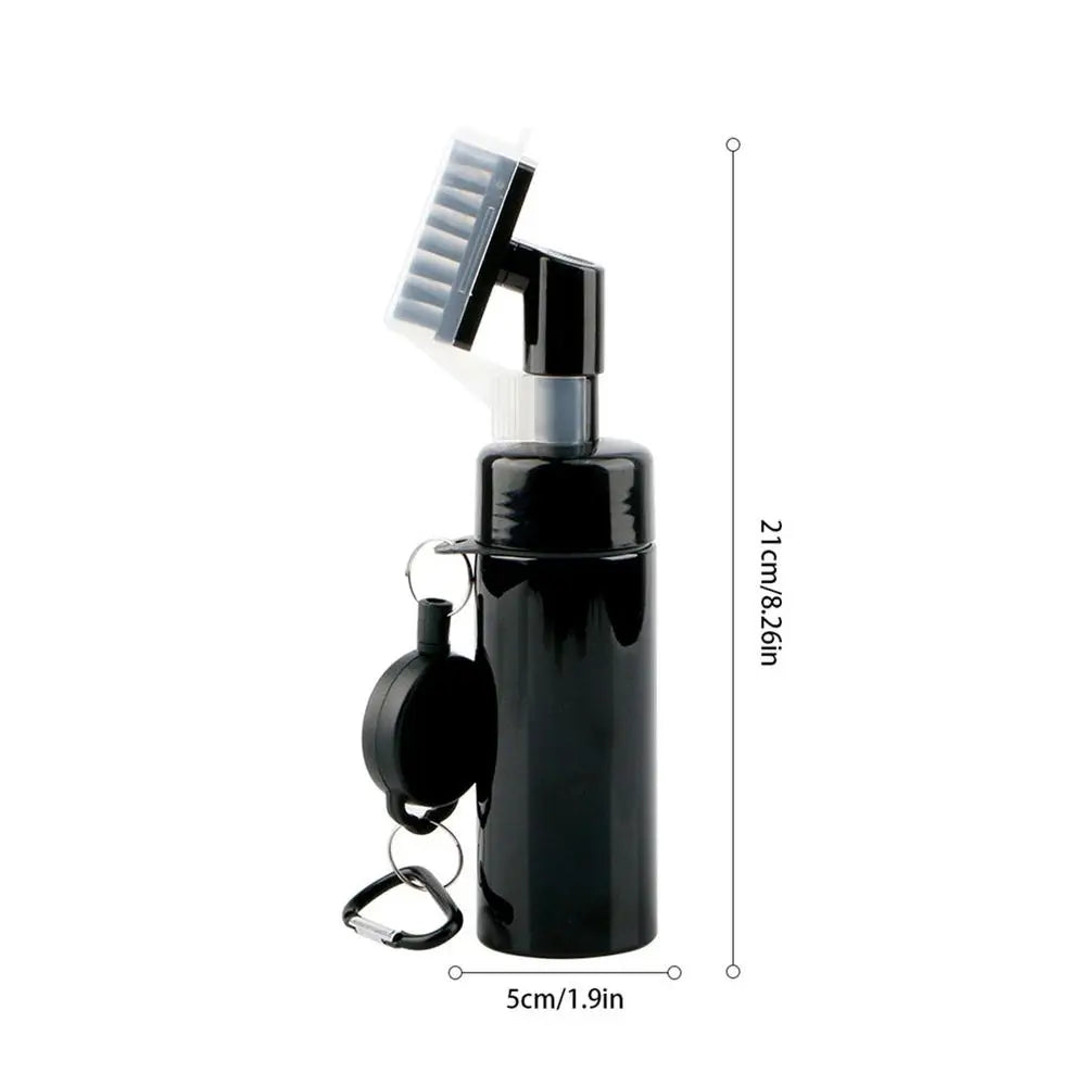 Golf Club Cleaning Brush with Water Bottle & Groove Cleaner