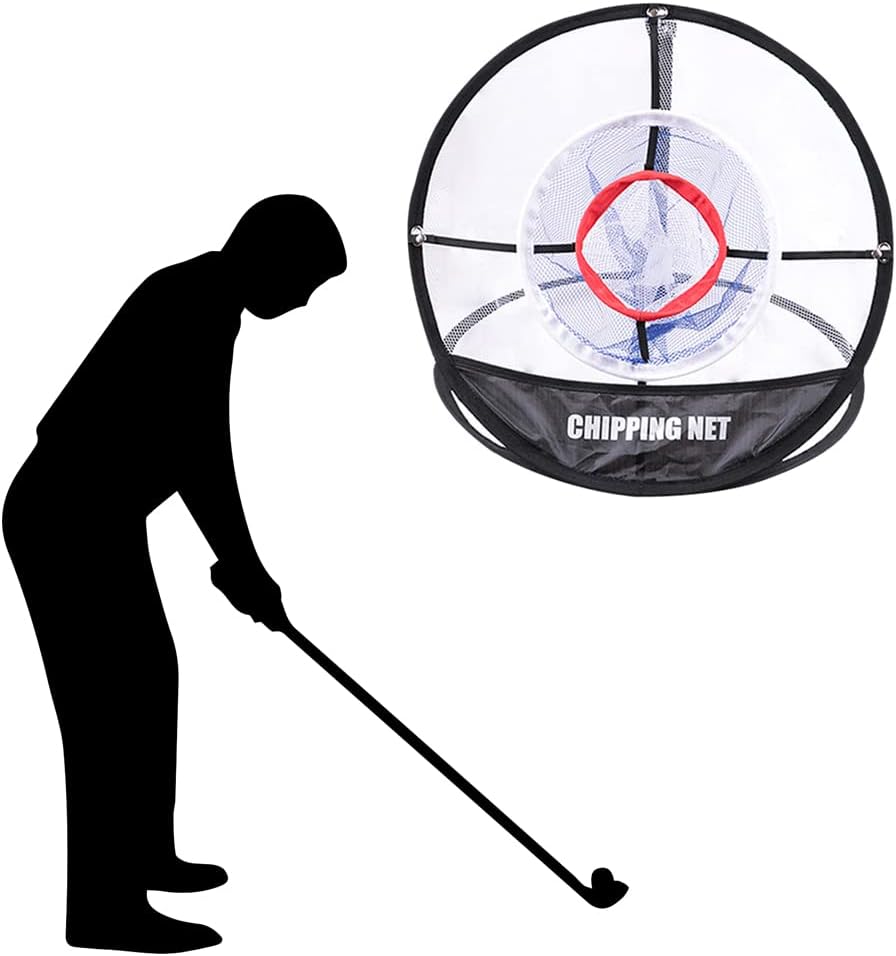 Pop-Up Golf Chipping Net – Foldable Indoor & Outdoor Practice Net