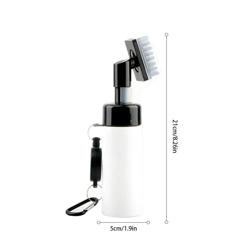Golf Club Cleaning Brush with Water Bottle & Groove Cleaner