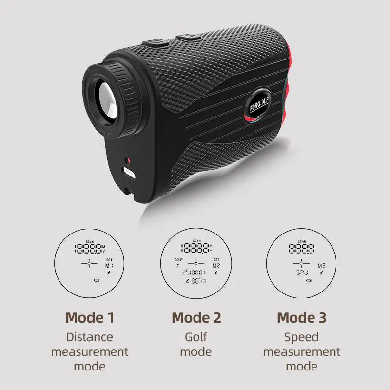 Golf Laser Rangefinder – 1200 Yard Rangefinder with Slope & Magnetic Mount