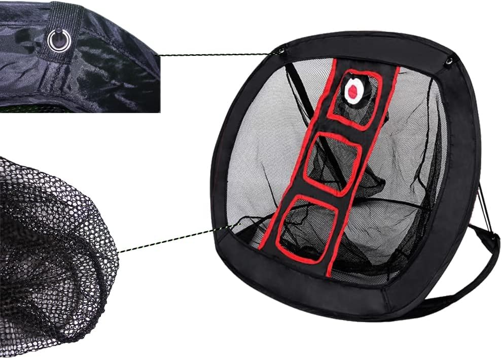 Pop-Up Golf Chipping Net – 3 Target Indoor & Outdoor Practice Net