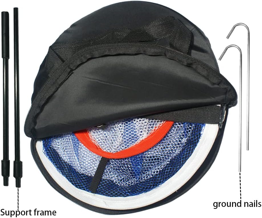 Pop-Up Golf Chipping Net – Foldable Indoor & Outdoor Practice Net
