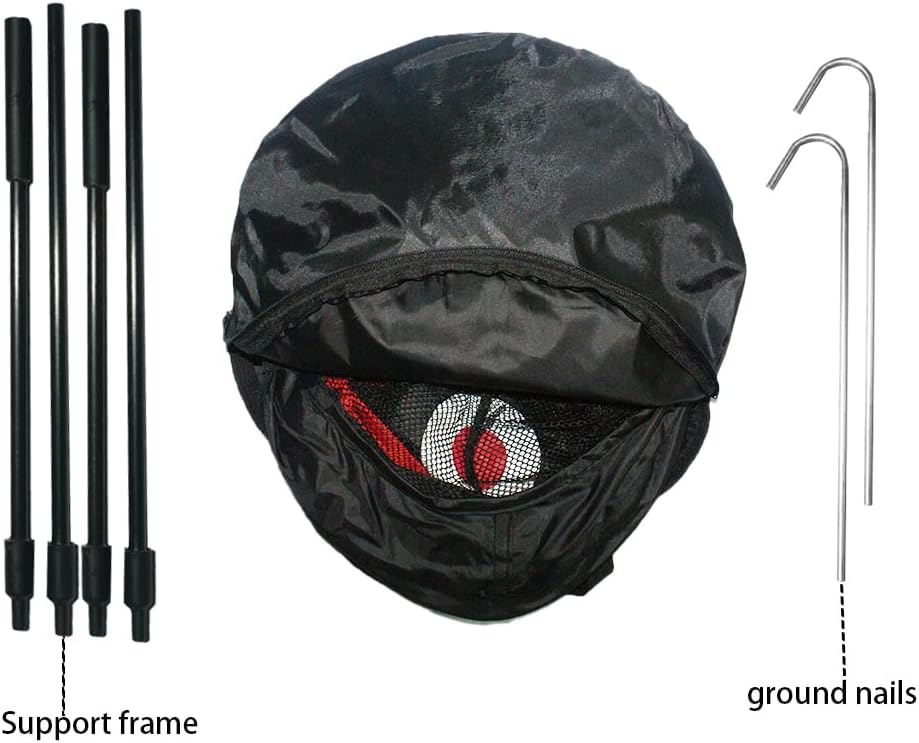 Pop-Up Golf Chipping Net – 3 Target Indoor & Outdoor Practice Net