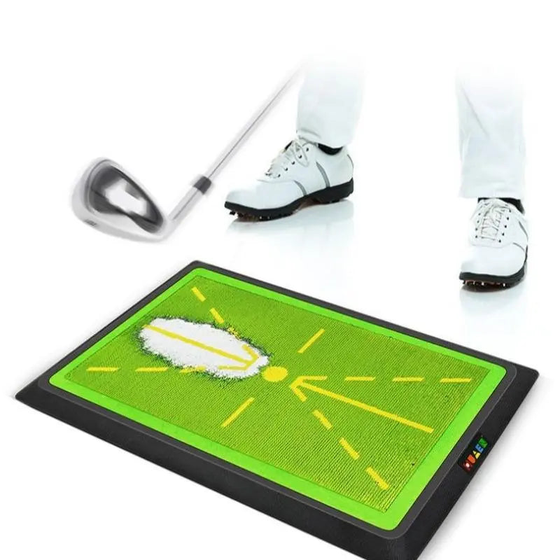 Golf Trace Strike Pad, 1 Set Sequin Golf Hitting Mat, Golf Training Sports Equipment for Indoor & Outdoor, Golf Accessories, Golf Training Accessory, Golf Training Aids, Golf Training Tool, Golf Practice Equipment