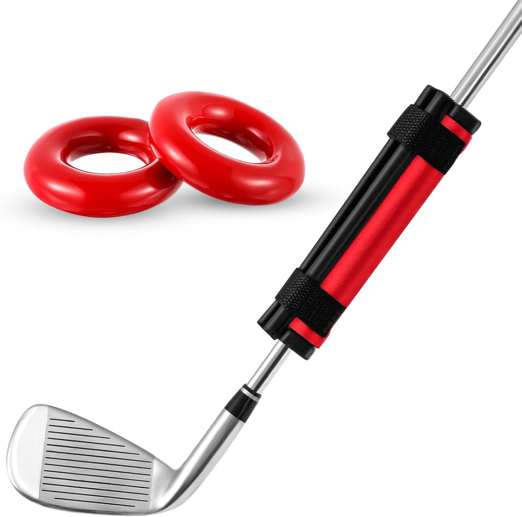 Golf Swing Weight Trainer Set with Weighted Rings