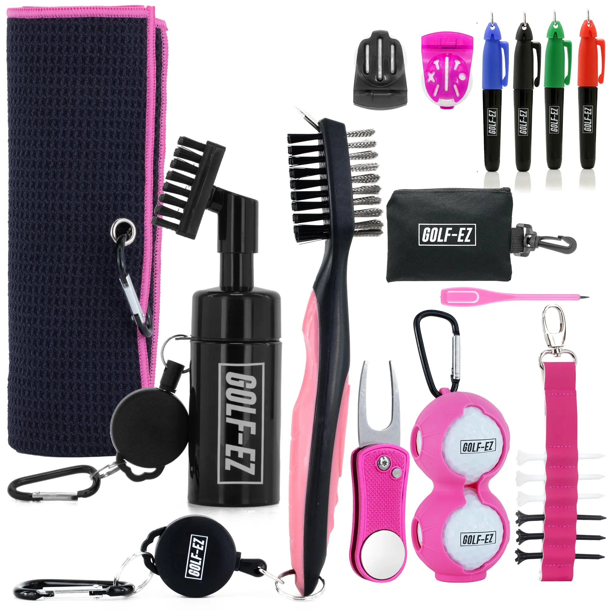 Golf Essentials Kit – 10-in-1 Golf Accessories Set
