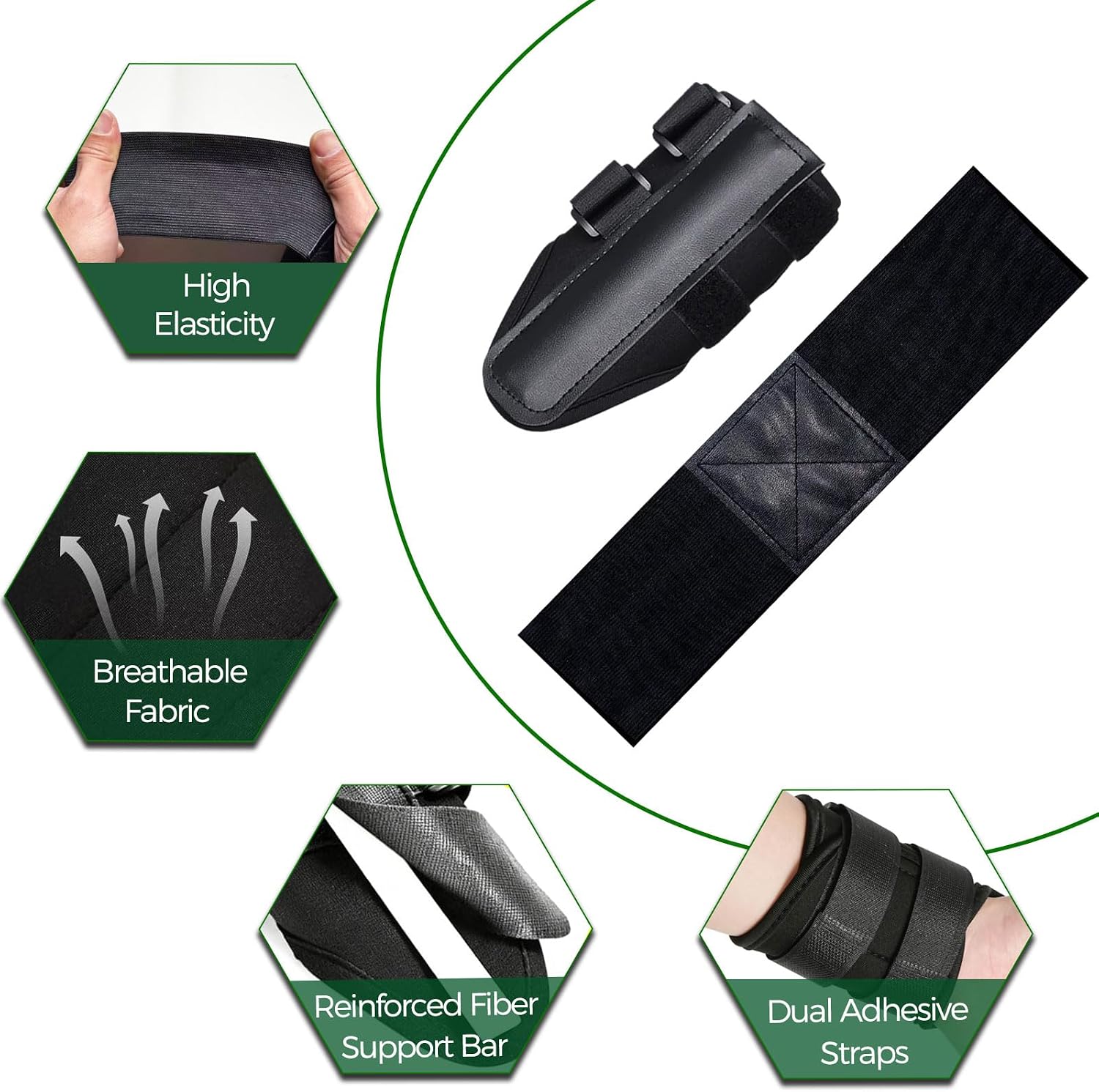 Golf Swing Training Aid Set – Wrist Trainer & Arm Band for Better Swing Mechanics