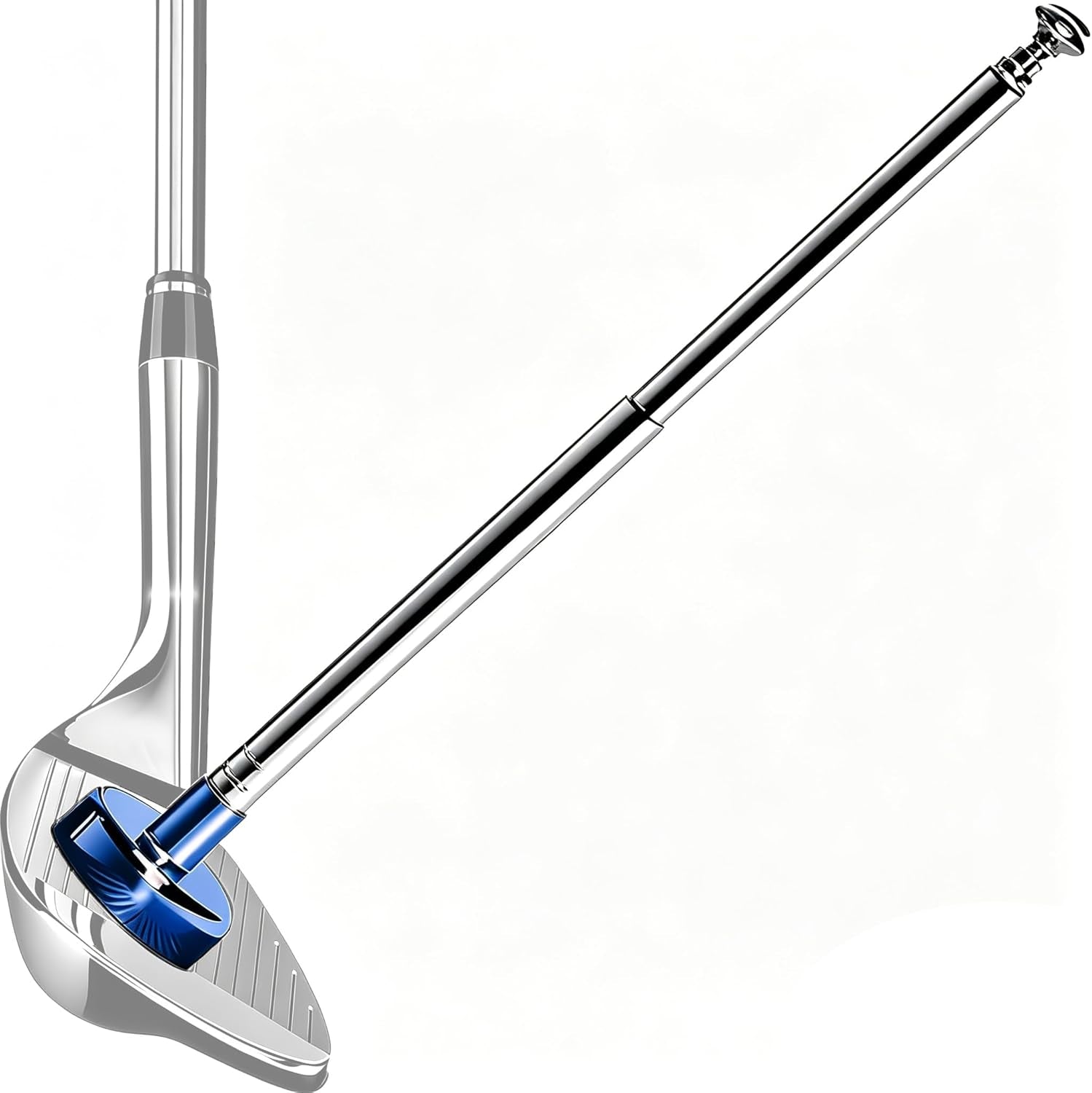 Golf Alignment Rods, Golf Alignment Stick Corrector Lie Angle Tool, Golf Swing Training Aids Aiming Stick - Golf Club Face Aim, Visualize and Align Your Golf Shot