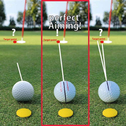 360° Golf Ball Alignment Marker Tool Kit