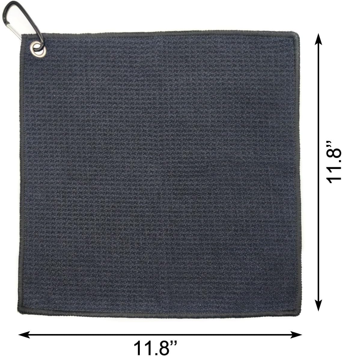 Premium Microfiber Golf Towel with Carabiner Clip – Waffle Cleaning Towel