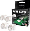Pure Strike Golf Training Discs 24 Pack | Golf Swing Trainer and Ball Striking Training Aid for Contact, Compression and Swing Path Practice | Indoor and Outdoor Golf Practice Equipment