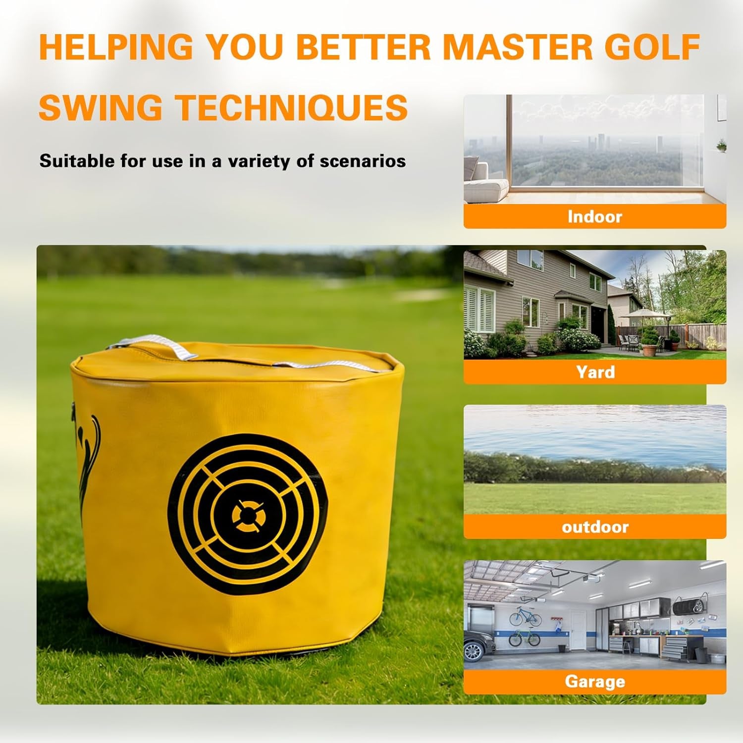 Golf Impact Bag – Golf Swing Trainer for Better Ball Striking