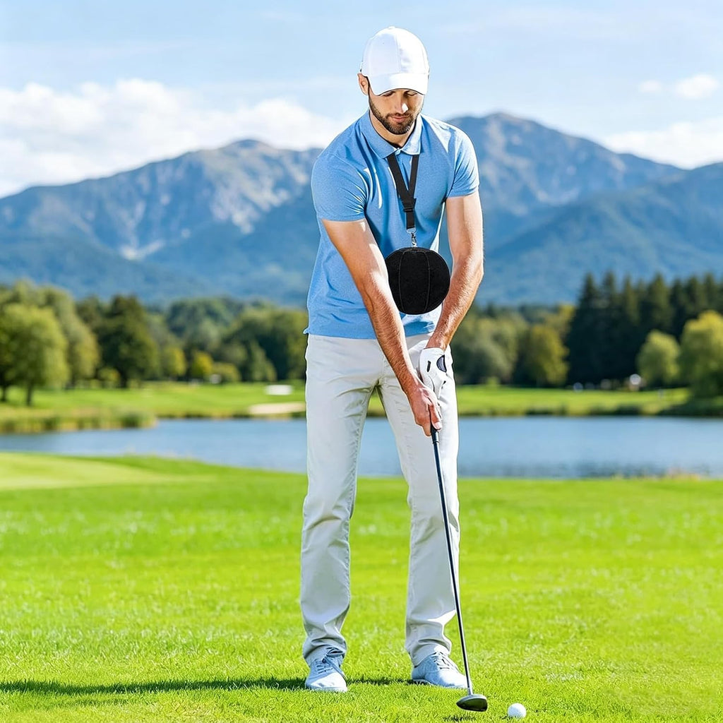 Golf Training Aid Set with Swing Smart Ball & Wrist Support, Inflatable Golf Swing Trainer for Posture Correction, Straight Arm & Chicken Wing Fix, Golf Practice Equipment for Beginners