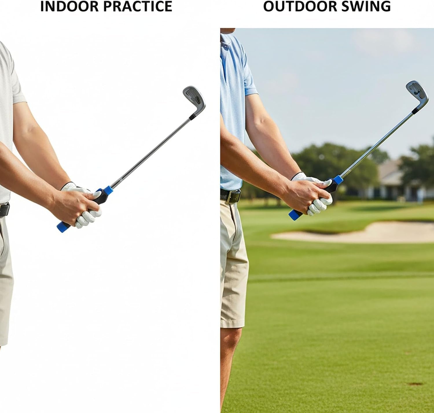 Right-Hand Golf Grip Trainer for Better Swing Consistency