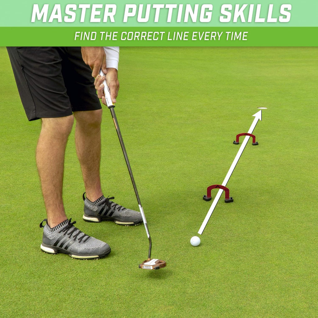 Golf Putting Gates Set – 3 Premium Alignment Gates