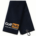 Golf Towel, Golf Accessories for Men & Women, Embroidered Funny Golf Towel, Easy to Clean and Carry Golf Towel, Outdoor Sports Towel, Golf Game Equipment, Golf Gifts, Golf Pack