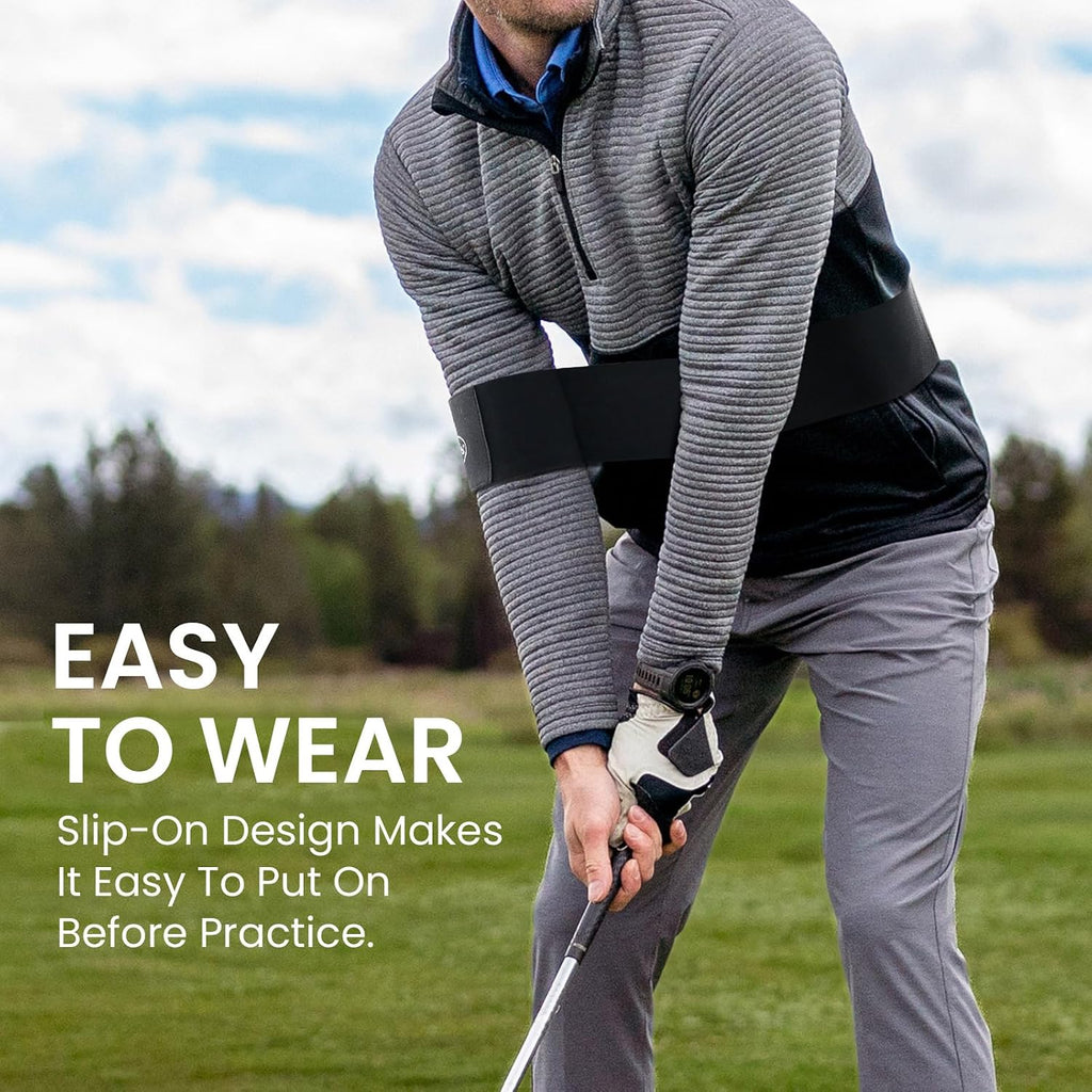 Golf Swing Arm Band Trainer for Better Connection