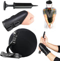 Golf Training Aid Set with Swing Smart Ball & Wrist Support, Inflatable Golf Swing Trainer for Posture Correction, Straight Arm & Chicken Wing Fix, Golf Practice Equipment for Beginners