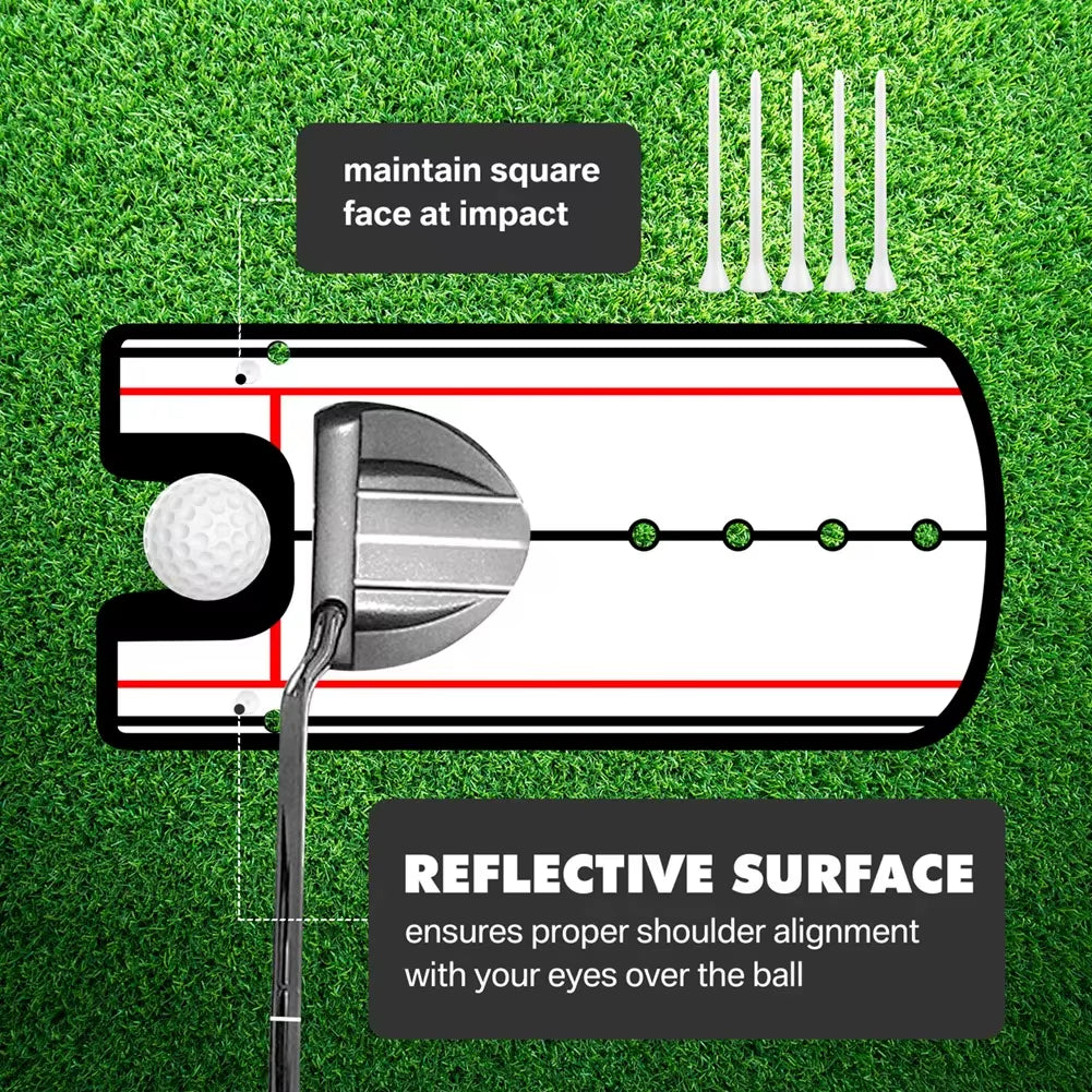 Golf Putting Alignment Mirror for Better Accuracy