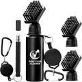 Golf Club Cleaning Kit with Groove Sharpener & Brush