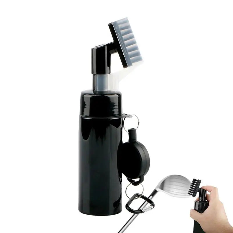 Golf Club Cleaning Brush with Water Bottle & Groove Cleaner