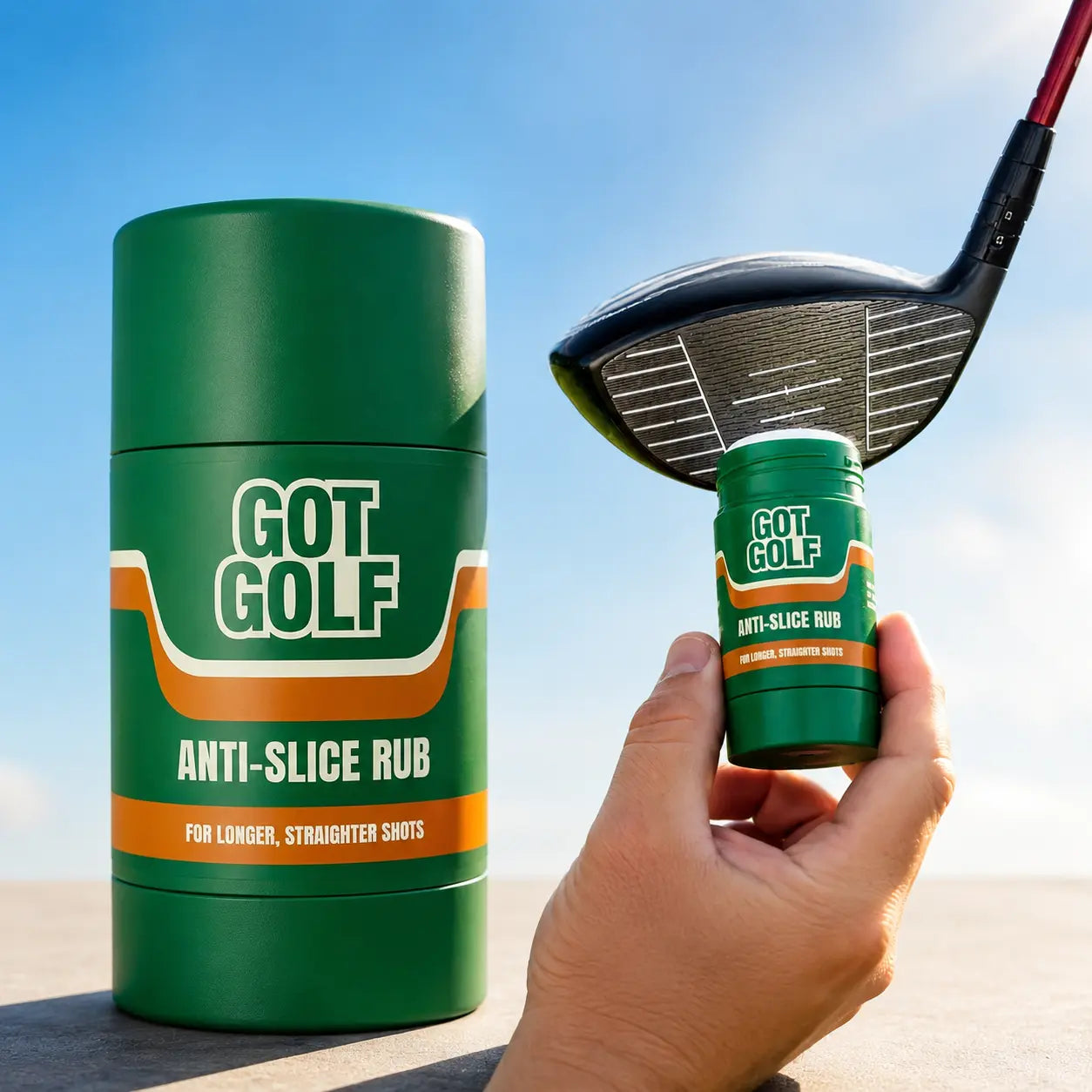 Got Golf Anti-Slice Rub – Reduce Spin & Hit Straighter