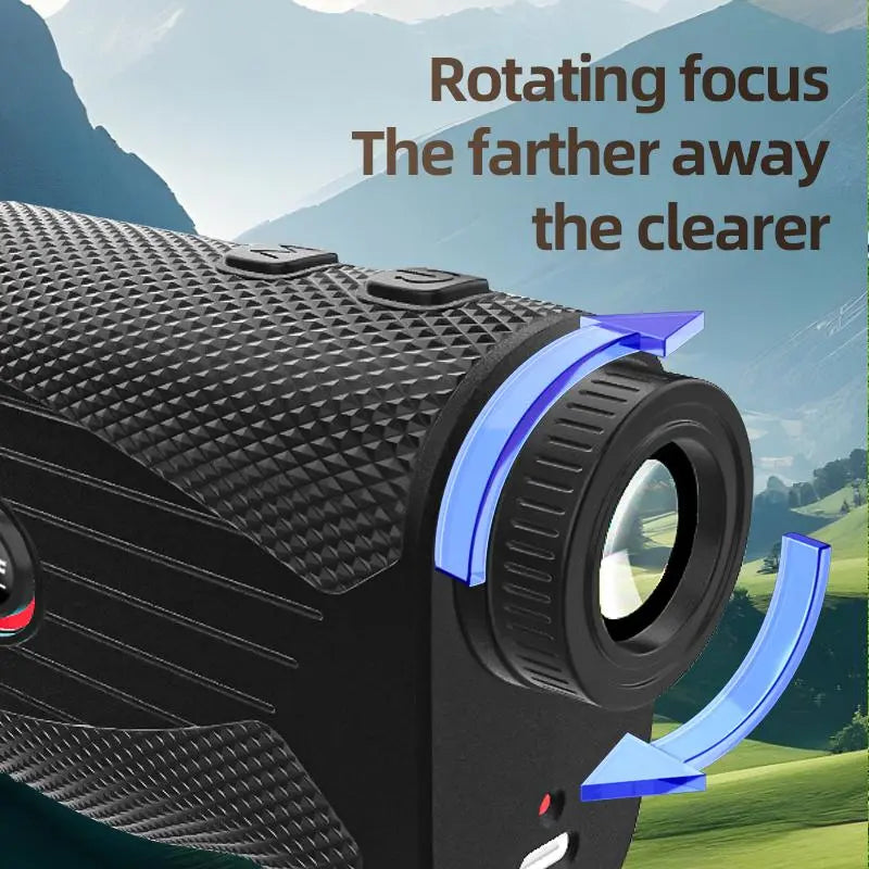 Golf Laser Rangefinder – 1200 Yard Rangefinder with Slope & Magnetic Mount