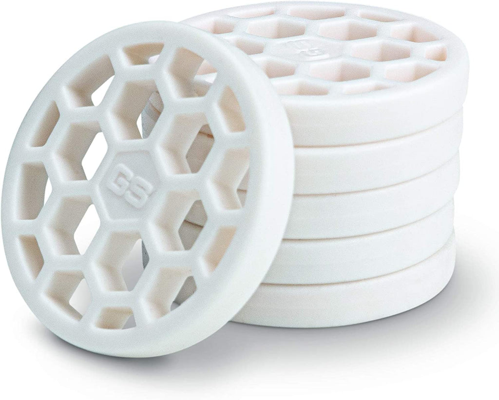 Pure Strike Golf Training Discs 24 Pack | Golf Swing Trainer and Ball Striking Training Aid for Contact, Compression and Swing Path Practice | Indoor and Outdoor Golf Practice Equipment