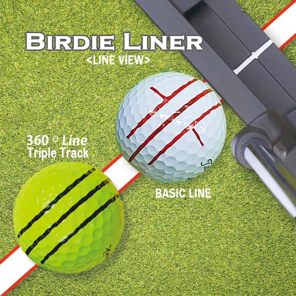360° Golf Ball Alignment Marker Tool Kit