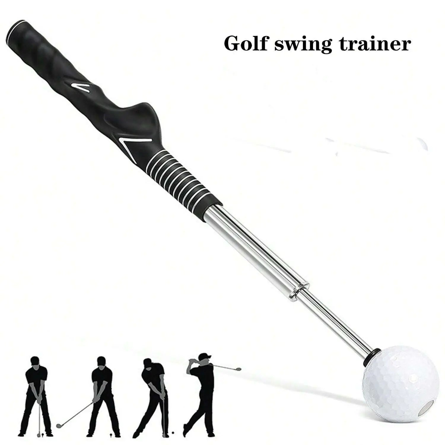 Telescopic Golf Swing Trainer Stick for Tempo & Swing Plane