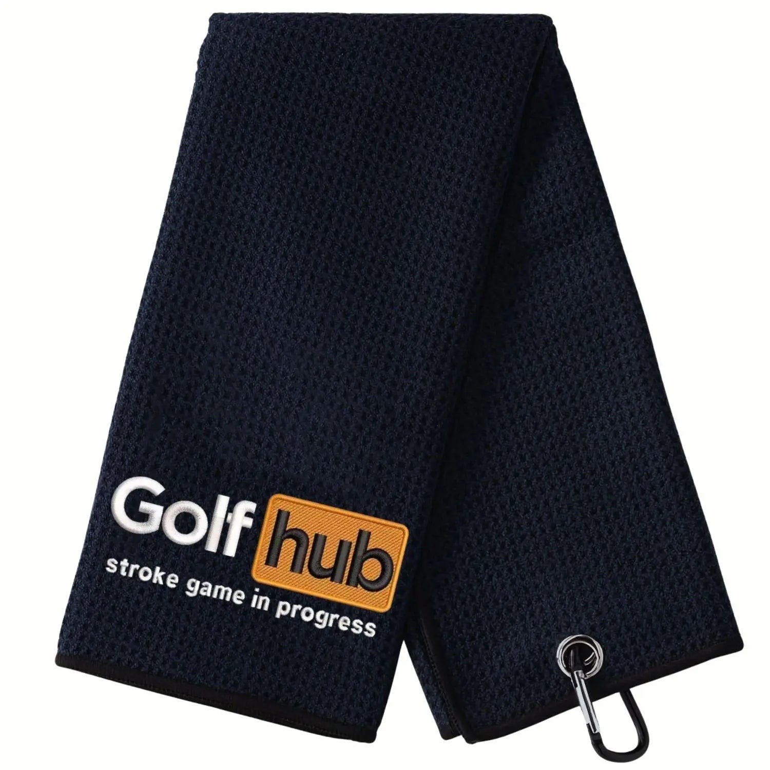 Golf Towel, Golf Accessories for Men & Women, Embroidered Funny Golf Towel, Easy to Clean and Carry Golf Towel, Outdoor Sports Towel, Golf Game Equipment, Golf Gifts, Golf Pack
