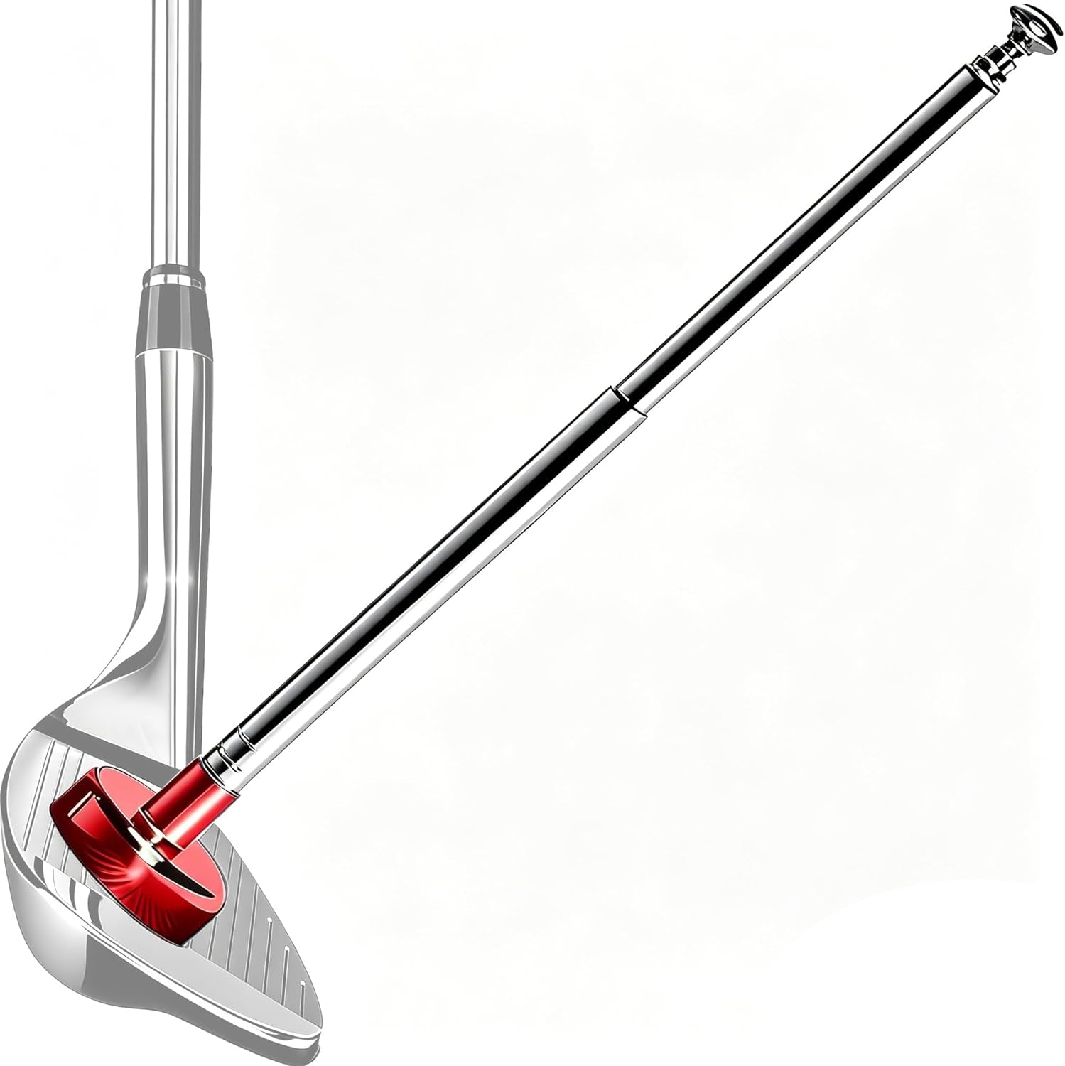 Golf Alignment Rods, Golf Alignment Stick Corrector Lie Angle Tool, Golf Swing Training Aids Aiming Stick - Golf Club Face Aim, Visualize and Align Your Golf Shot