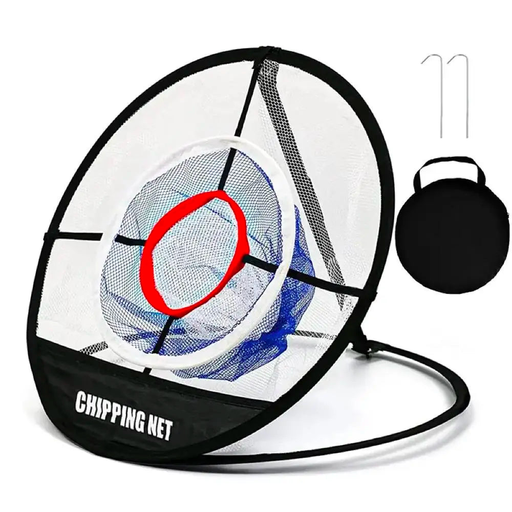 Portable Folding Golf Practice Net, Golf Hitting Net, Golf Practice Equipment, Convenient Golf Training Aid, Golf Training Tool, Golf Training Accessory, for Improve Hitting Skill, Golfers