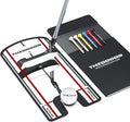 Golf Putting Alignment Mirror – Ultra-Thin Training Aid with Carry Bag