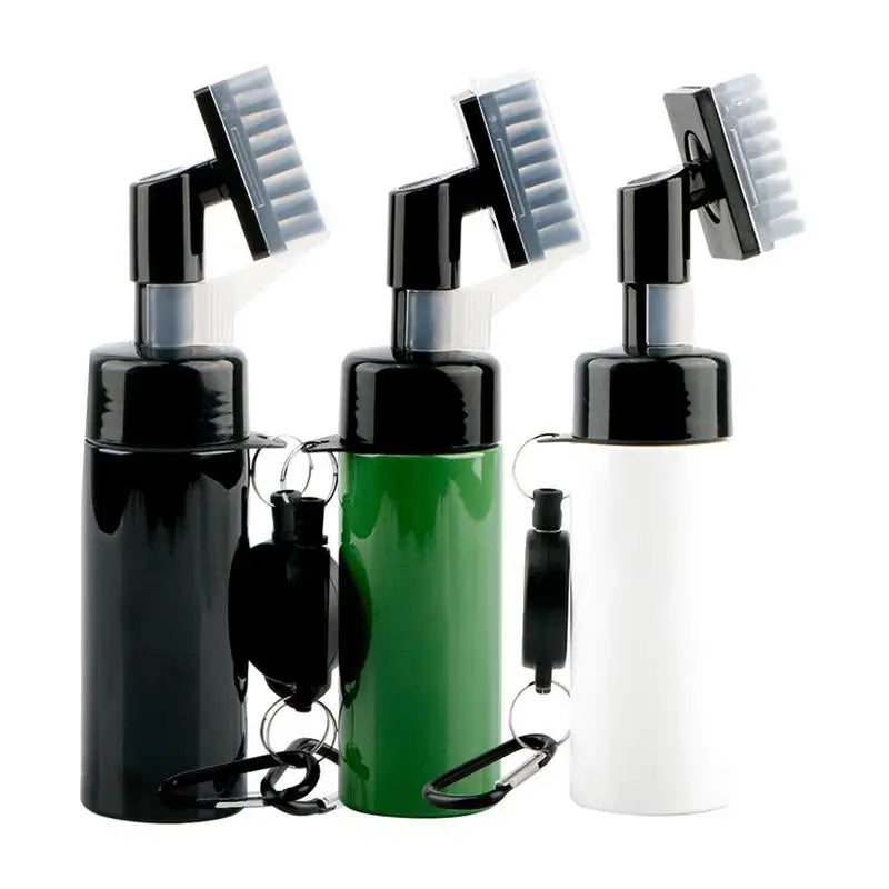 Golf Club Cleaning Brush with Water Bottle & Groove Cleaner