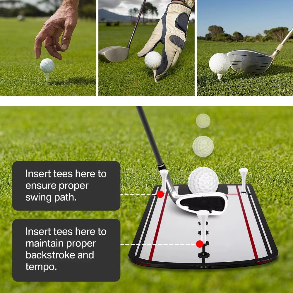 Golf Putting Alignment Mirror for Better Accuracy
