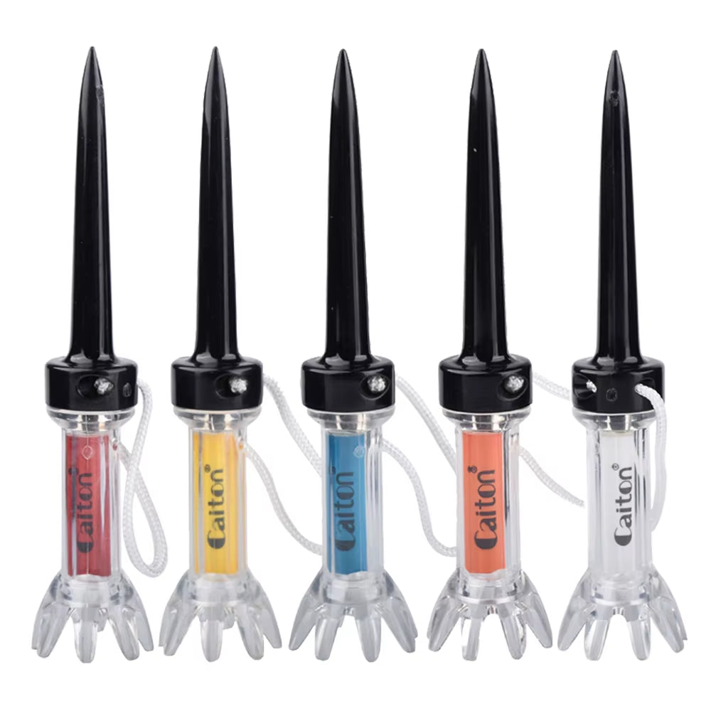 90mm Plastic Golf Tees – 5 Pack